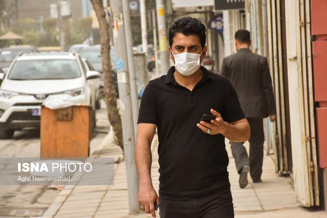 خیزش گرد و غبار در جنوب تهران و سه استان دیگر