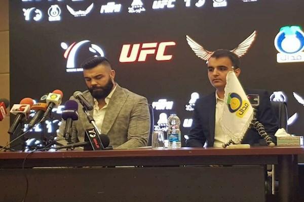 ورود امیر علی اکبری به سازمان UFC ورود امیر علی اکبری به سازمان UFC