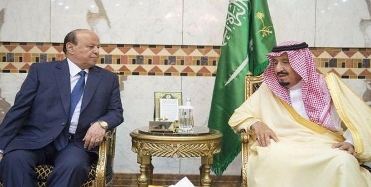 پادشاه عربستان و رئیس جمهور مستعفی یمن در ریاض دیدار کردند پادشاه عربستان و رئیس جمهور مستعفی یمن در ریاض دیدار کردند