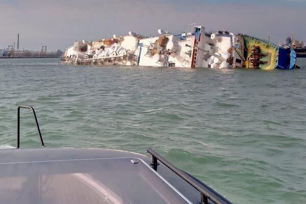 واژگونی کشتی حامل 14 هزار رأس گوسفند در آب های رومانی