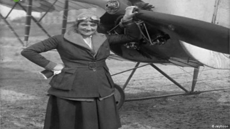 (تصویر) نخستین خلبان زن ایرانی