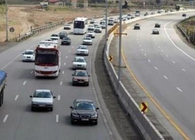 ترافیک روان و عادی در محور هراز و فیروزکوه
